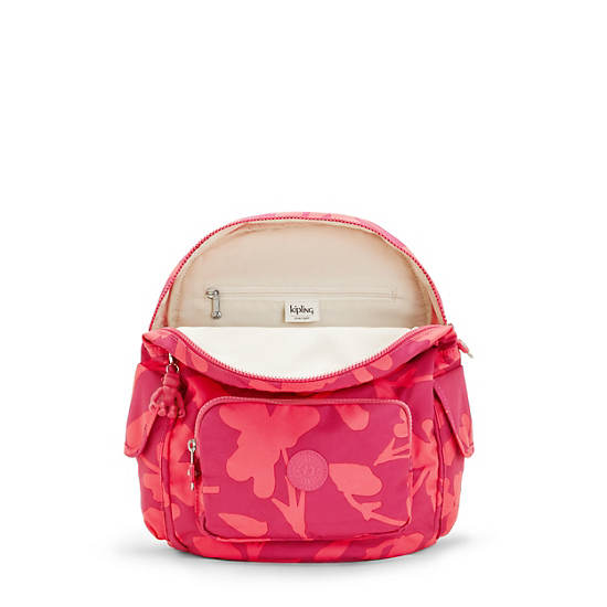 Sacs à Dos Kipling City Pack Small Printed Rose |NRGR-52809762