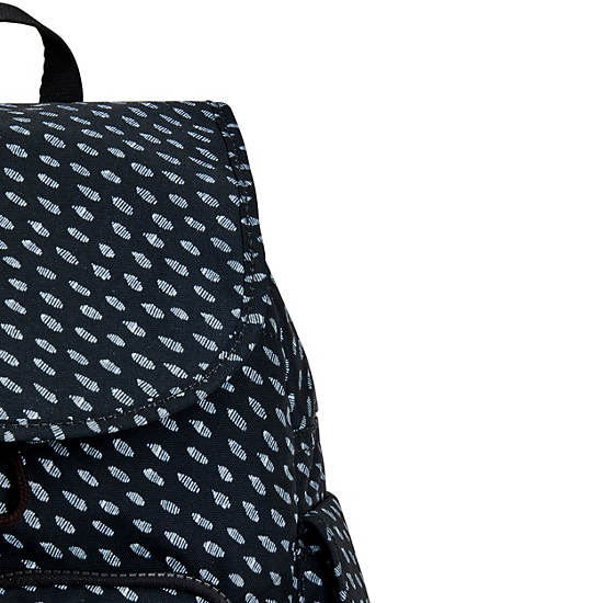 Sacs à Dos Kipling City Pack Small Printed Noir |URIH-72086909