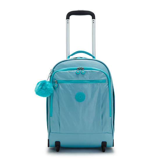 Sacs à Dos Kipling Gaze Large Metallic Rolling Turquoise |QBJS-64970425