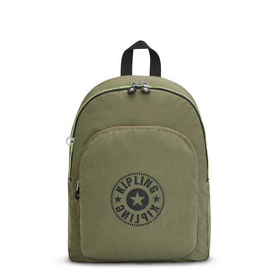 Sacs à Dos Kipling Curtis Medium Vert Olive |QBUN-80114758