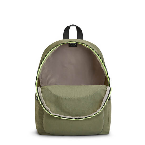 Sacs à Dos Kipling Curtis Medium Vert Olive |QBUN-80114758