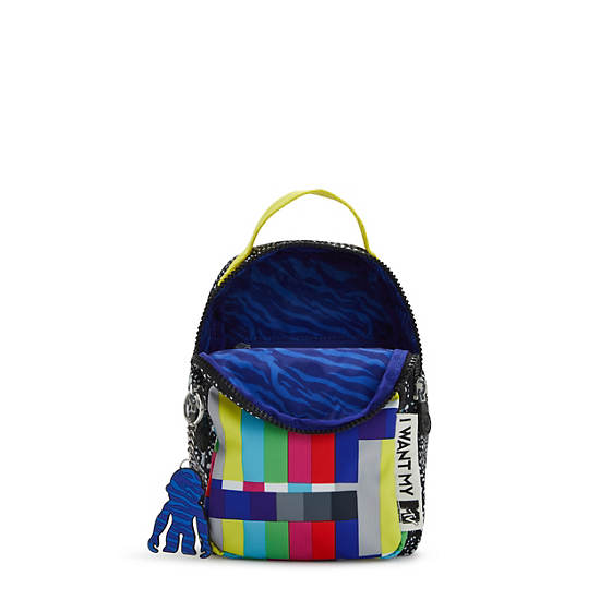 Sacs à Dos Kipling Alber MTV 3-in-1 Convertible Mini Bag Multicolore |KNTE-10819924