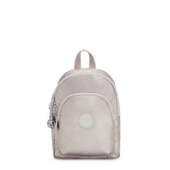 Sacs à Dos Kipling Curtis Compact Metallic Convertible Beige |ROSO-56417291