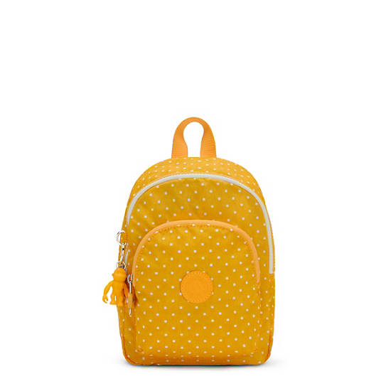 Sacs à Dos Kipling Curtis Compact Printed Convertible Jaune |IUQR-20894852