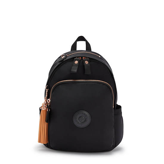 Sacs à Dos Kipling Delia Classiche Noir Rose |GJNX-42799211