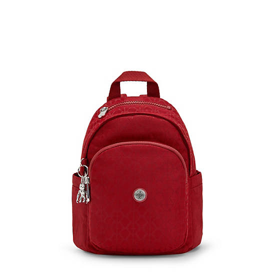 Sacs à Dos Kipling Delia Mini Rouge |NUJI-21820247