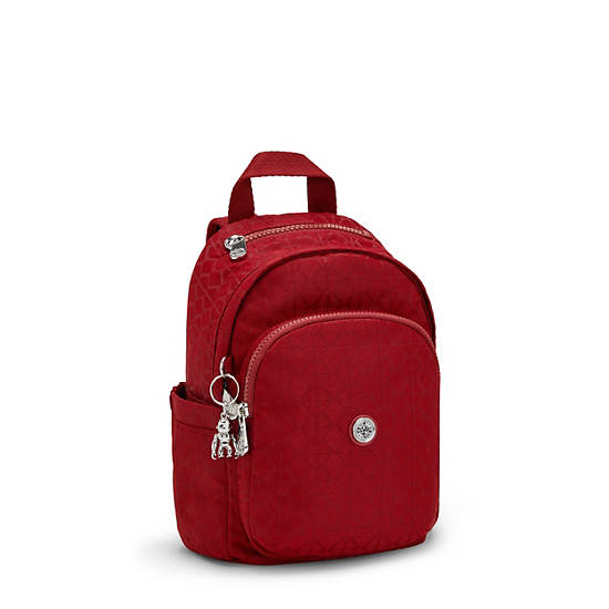 Sacs à Dos Kipling Delia Mini Rouge |NUJI-21820247