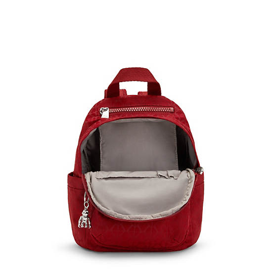 Sacs à Dos Kipling Delia Mini Rouge |NUJI-21820247