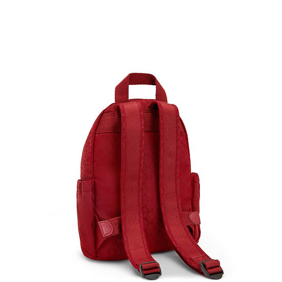 Sacs à Dos Kipling Delia Mini Rouge |NUJI-21820247