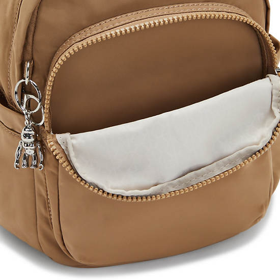 Sacs à Dos Kipling Delia Mini Marron |DQWY-71603957