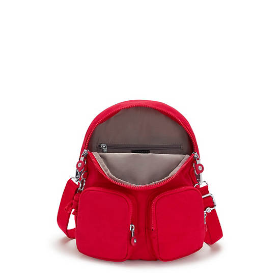 Sacs à Dos Kipling Firefly Up Convertible Rouge |UAOF-61772305