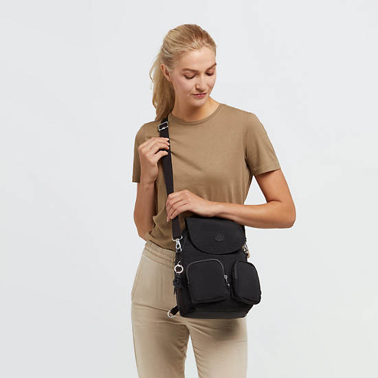 Sacs à Dos Kipling Firefly Up Convertible Noir |ZIDH-21785329