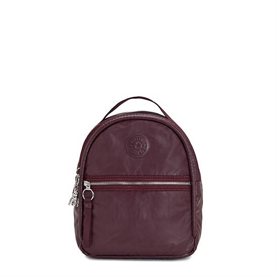 Sacs à Dos Kipling Kae Classiche Metallic Bordeaux |FODT-31014438