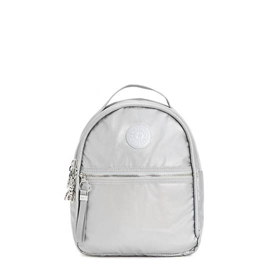 Sacs à Dos Kipling Kae Classiche Metallic Argent |KSPK-83082667