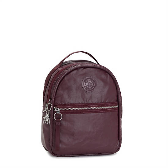 Sacs à Dos Kipling Kae Classiche Metallic Bordeaux |FODT-31014438