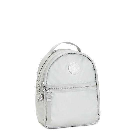 Sacs à Dos Kipling Kae Classiche Metallic Argent |KSPK-83082667