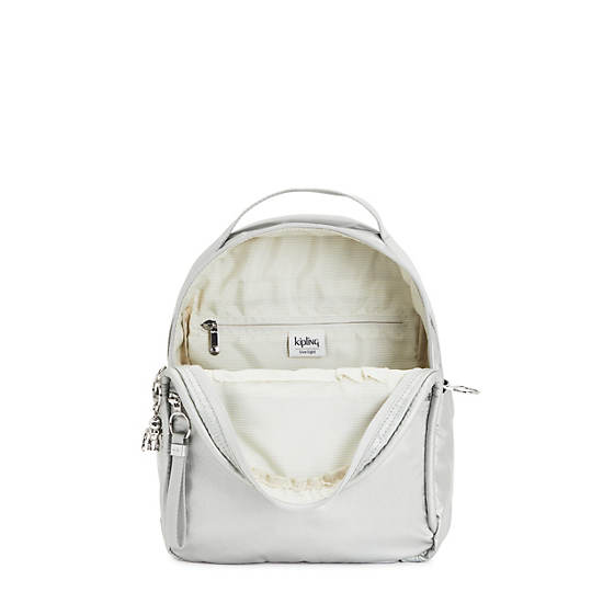 Sacs à Dos Kipling Kae Classiche Metallic Argent |KSPK-83082667