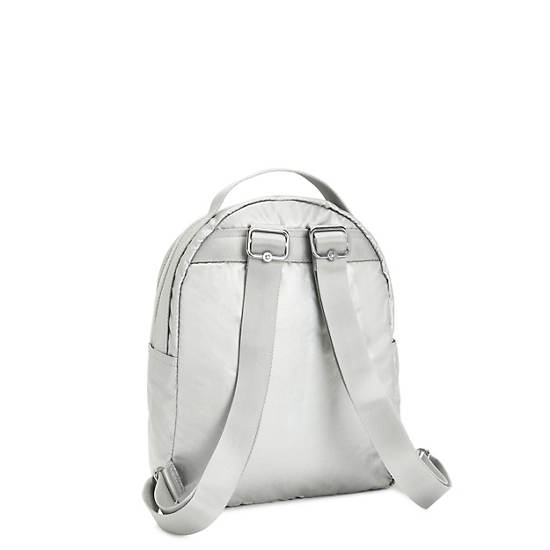 Sacs à Dos Kipling Kae Classiche Metallic Argent |KSPK-83082667