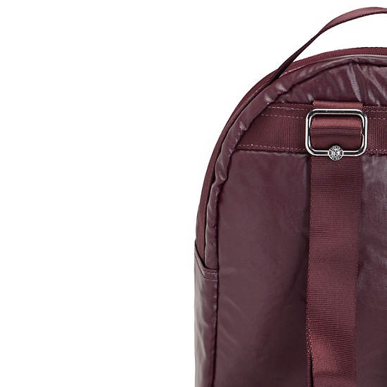 Sacs à Dos Kipling Kae Classiche Metallic Bordeaux |FODT-31014438