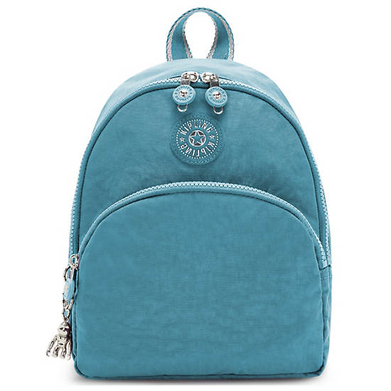 Sacs à Dos Kipling Paola Small Turquoise |ZLSK-74961645