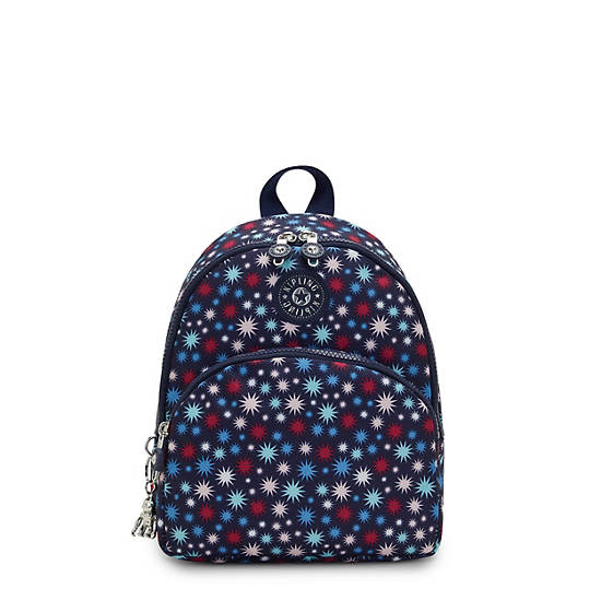 Sacs à Dos Kipling Paola Small Printed Bleu |RJAG-14320683