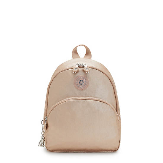 Sacs à Dos Kipling Paola Small Metallic Doré |AASA-56516296