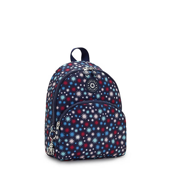 Sacs à Dos Kipling Paola Small Printed Bleu |RJAG-14320683