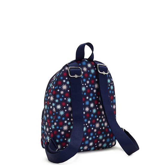 Sacs à Dos Kipling Paola Small Printed Bleu |RJAG-14320683