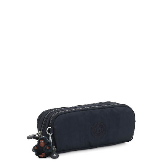 Sacs Kipling Gitroy Classiche Pencil Case Bleu |OYGB-97894699