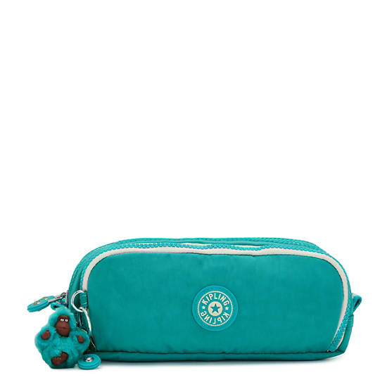 Sacs Kipling Gitroy Pencil Case Turquoise |LFGW-99540729