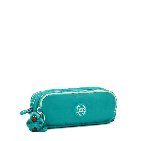 Sacs Kipling Gitroy Pencil Case Turquoise |LFGW-99540729