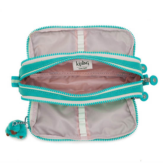 Sacs Kipling Gitroy Pencil Case Turquoise |LFGW-99540729