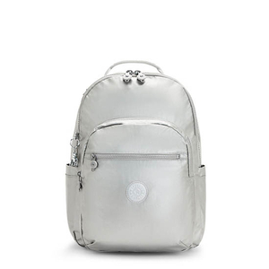 Sac Ordinateur Portable Kipling Seoul Large Metallic 15