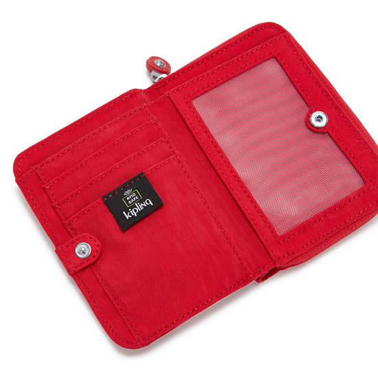 Portefeuilles Kipling Money Love Small Rouge |LOCQ-30686723