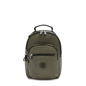 Sac Ordinateur Portable Kipling Seoul Small Tablet Vert |TCFB-19750904