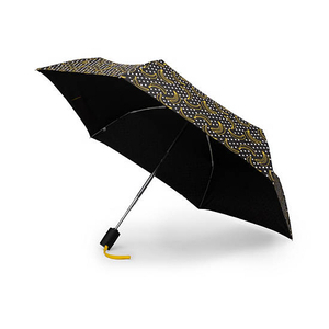 Accessoires Kipling Auto Open Printed Umbrella Noir |WSMQ-22656465