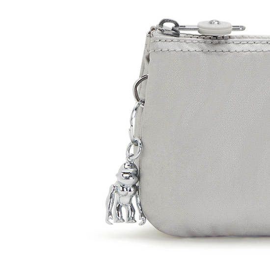 Pochettes Kipling Creativity Large Metallic Argent |URNR-57486035