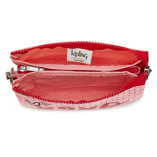 Pochettes Kipling Creativity Large Rouge Rose |XSVN-45536269