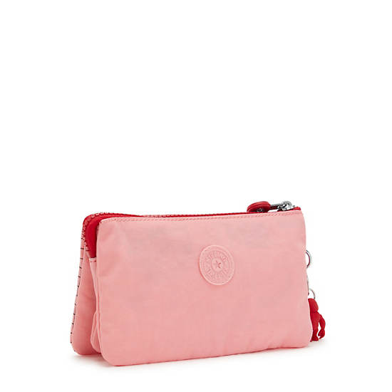 Pochettes Kipling Creativity Large Rouge Rose |XSVN-45536269