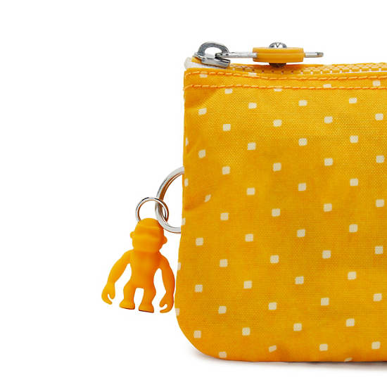 Pochettes Kipling Creativity Large Printed Jaune |BIUO-15755014