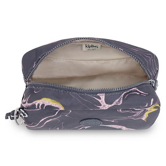 Pochettes Kipling Gleam Printed Grise |GLQN-14365261