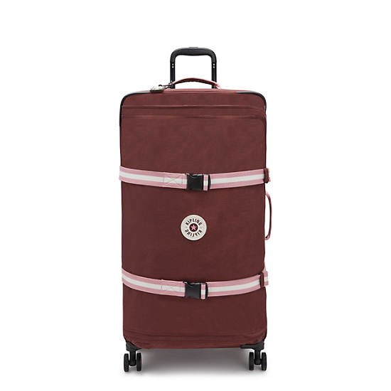 Valises Kipling Spontaneous Large Rolling Rouge |GTOD-47789721