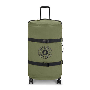 Valises Kipling Spontaneous Large Rolling Vert Olive |OXKO-24254319