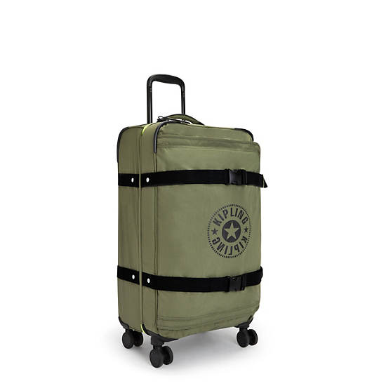 Valises Kipling Spontaneous Medium Rolling Vert Olive |BPCY-70599575