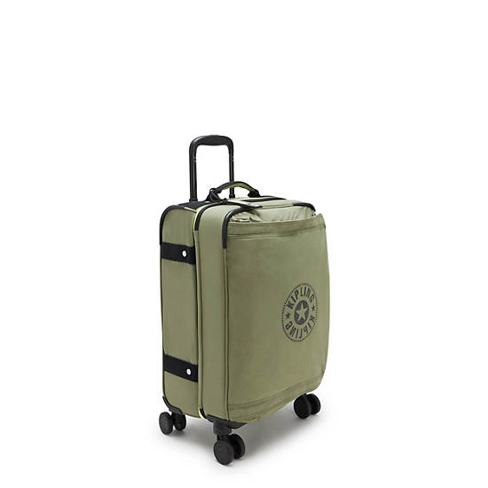 Valises Kipling Spontaneous Small Rolling Vert Olive |BMZW-88602923