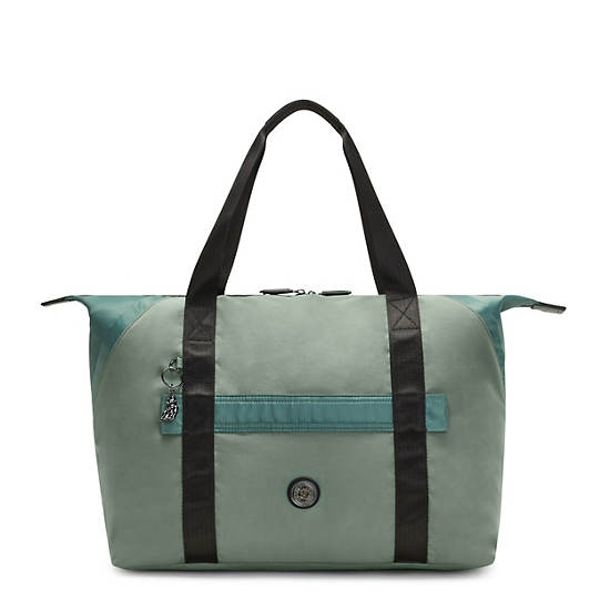 Sacs Fourre Tout Kipling Art Medium Classiche Vert |TWMN-80830544