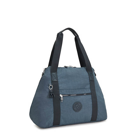 Sacs Fourre Tout Kipling Art Medium Iconic Bleu Marine Grise |EBWC-29136483