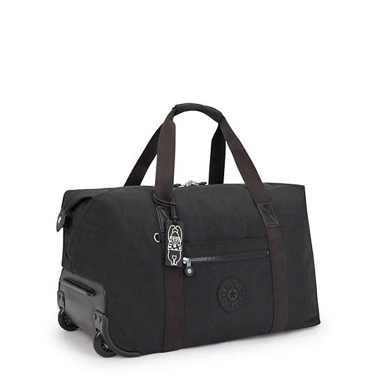 Sacs Fourre Tout Kipling Art on Wheels Rolling Noir |TXGK-37767200