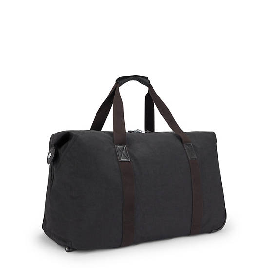 Sacs Fourre Tout Kipling Art on Wheels Rolling Noir |TXGK-37767200