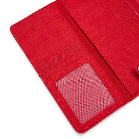 Portefeuilles Kipling Money Land Snap Rouge |OIXS-97933873